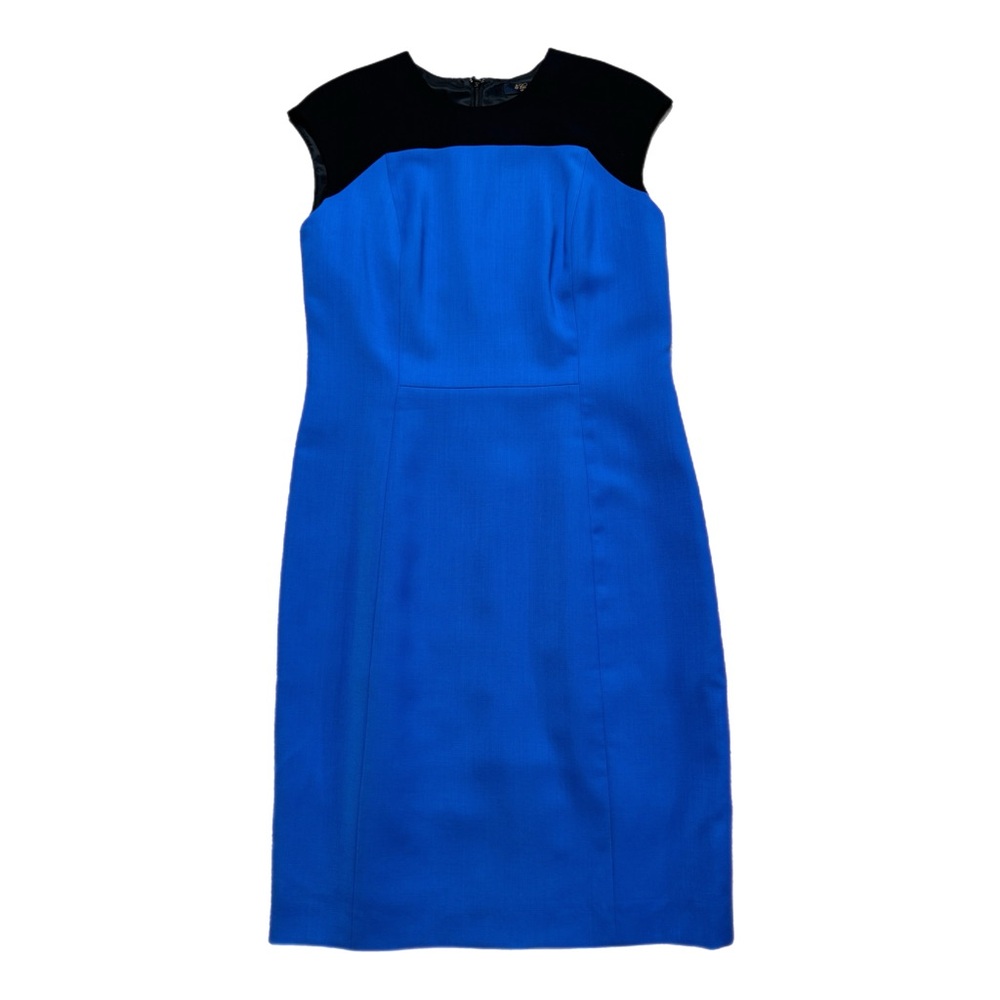 Brooks Brothers Blue and Black Sheath Dress